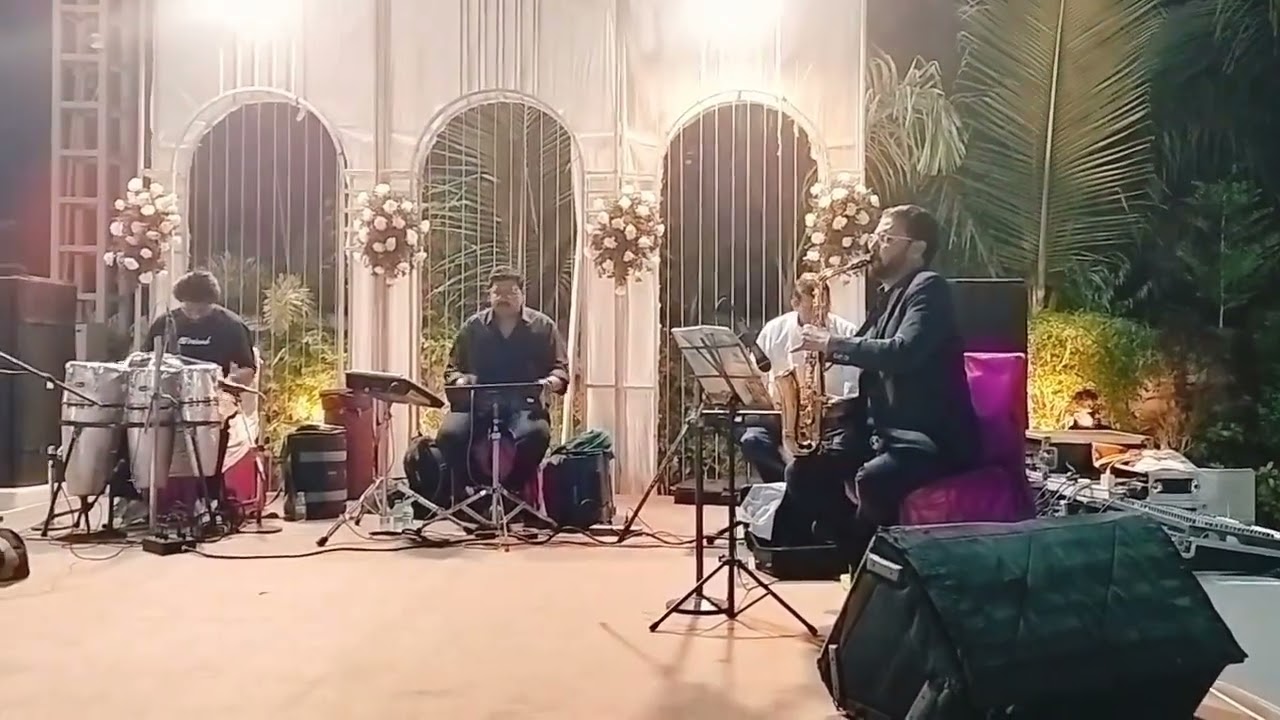 My live performance saxophone playing first show 14th feb 
