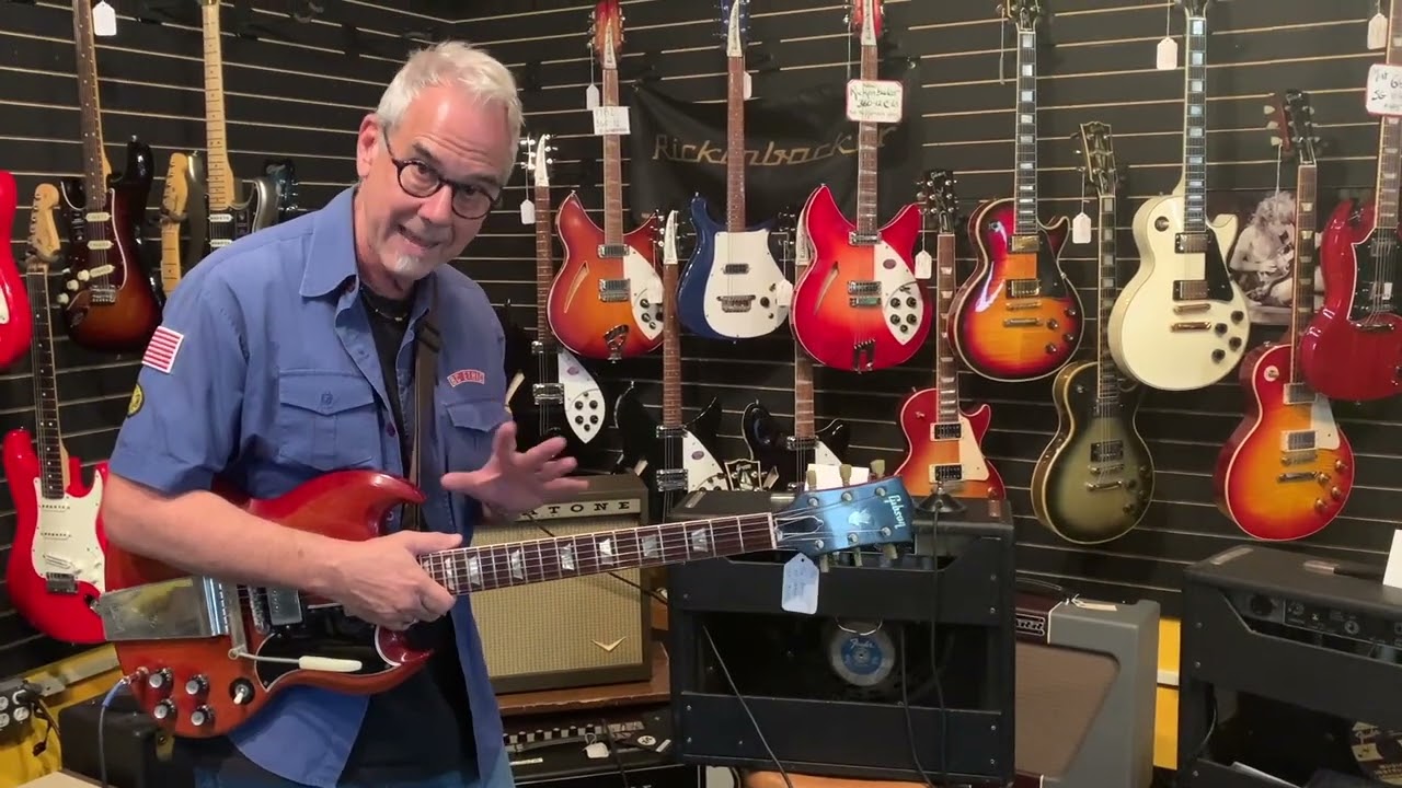 A 1964 Gibson SG and some great Fender amps from the period