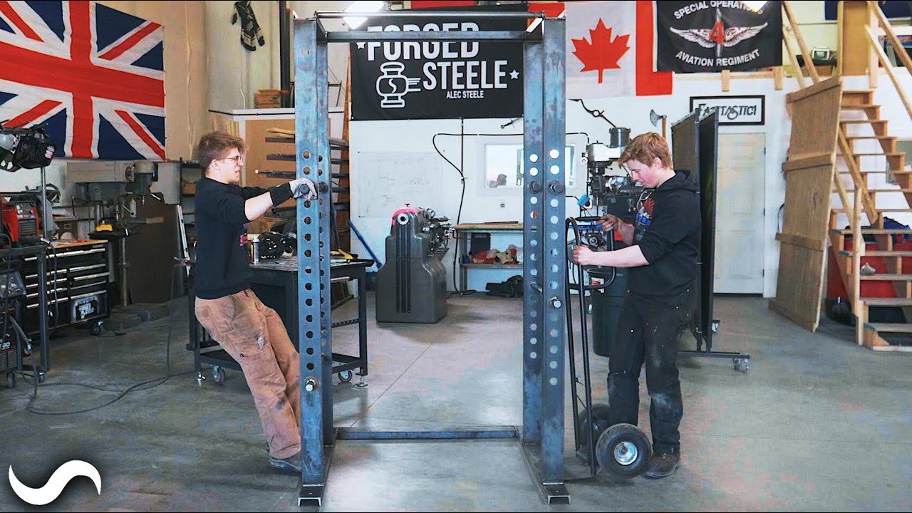 FABRICATING A SQUAT RACK!!!