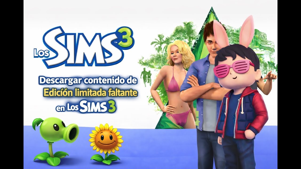 Los Sims 3 | Descargar elementos de edición limitada| Plantas Vs Zombies!