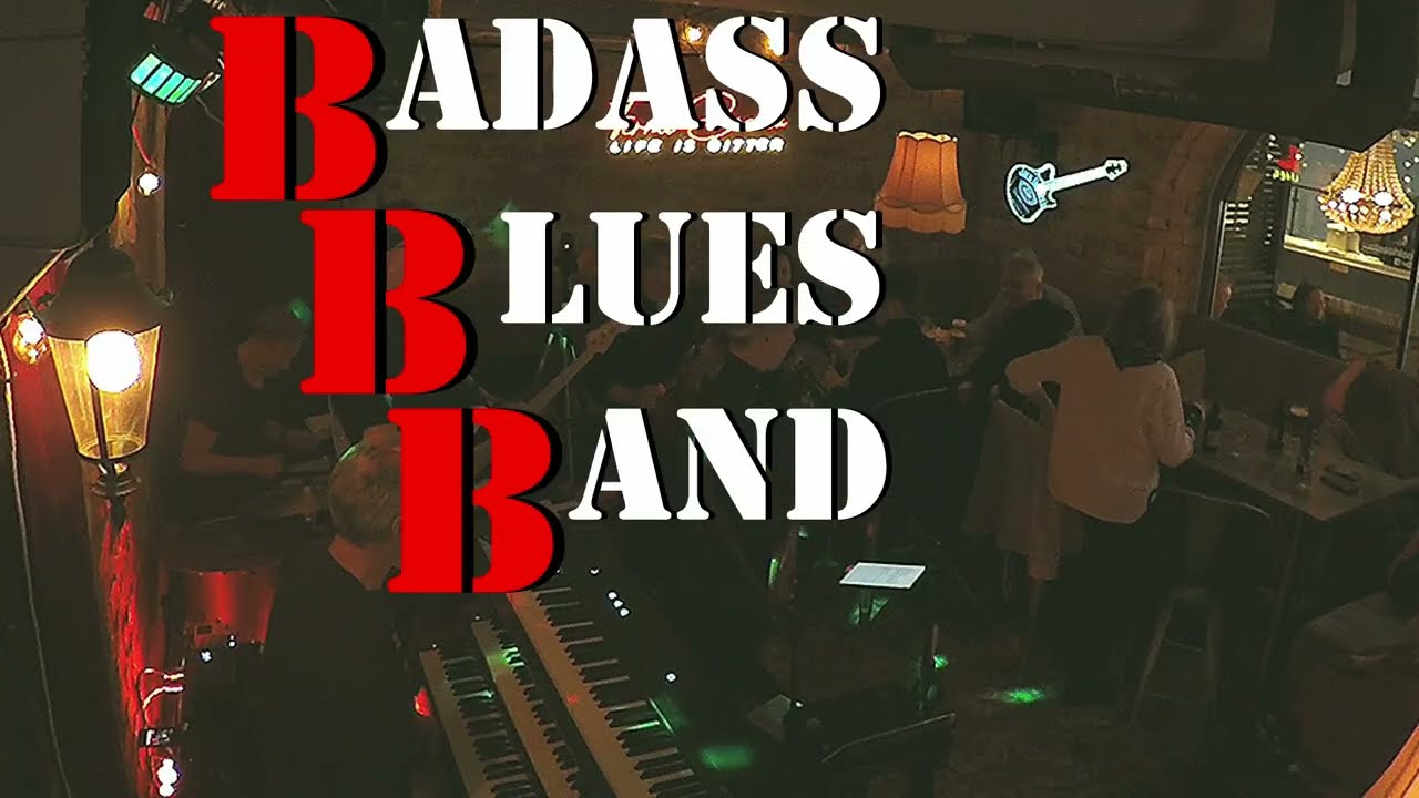 Badass Blues Band spelar funkig blues på Dog Bar - hela giget