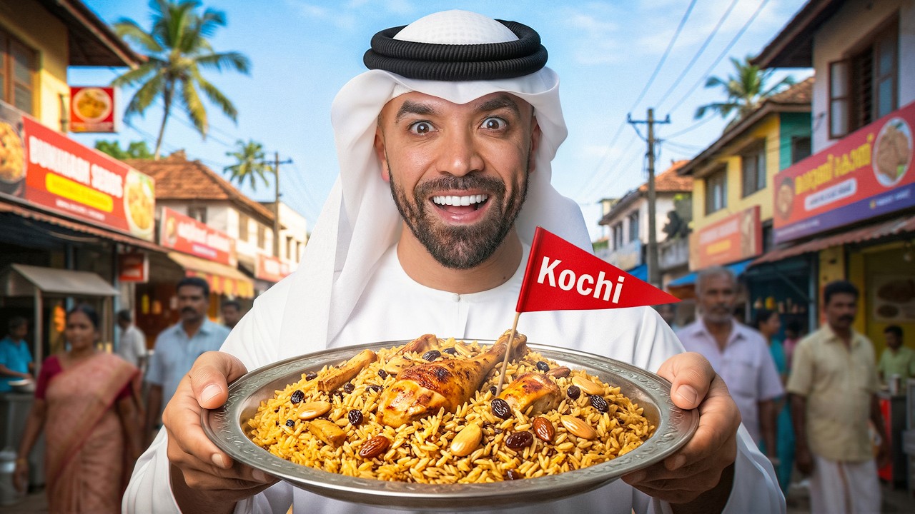 I Tried Arabic Food In Kerala