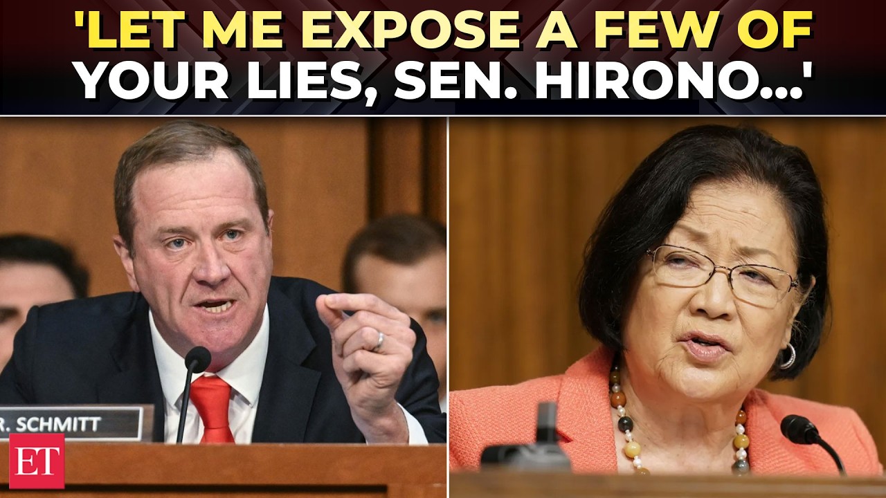 'Nothing but fear-mongering!': Sen Schmitt EXPLODES at Hirono during FIERY denaturalization hearing