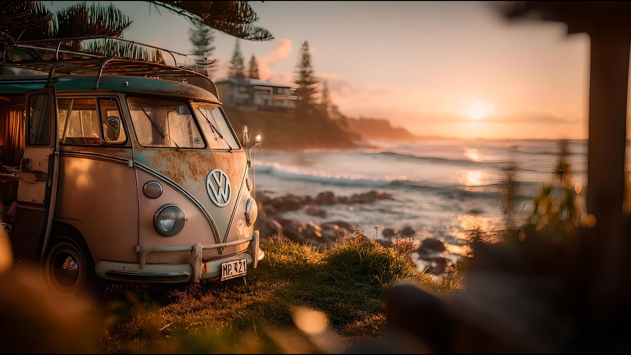 Nostalgic Sunset Adventure | 70s Soft Rock Vibes by the Beach