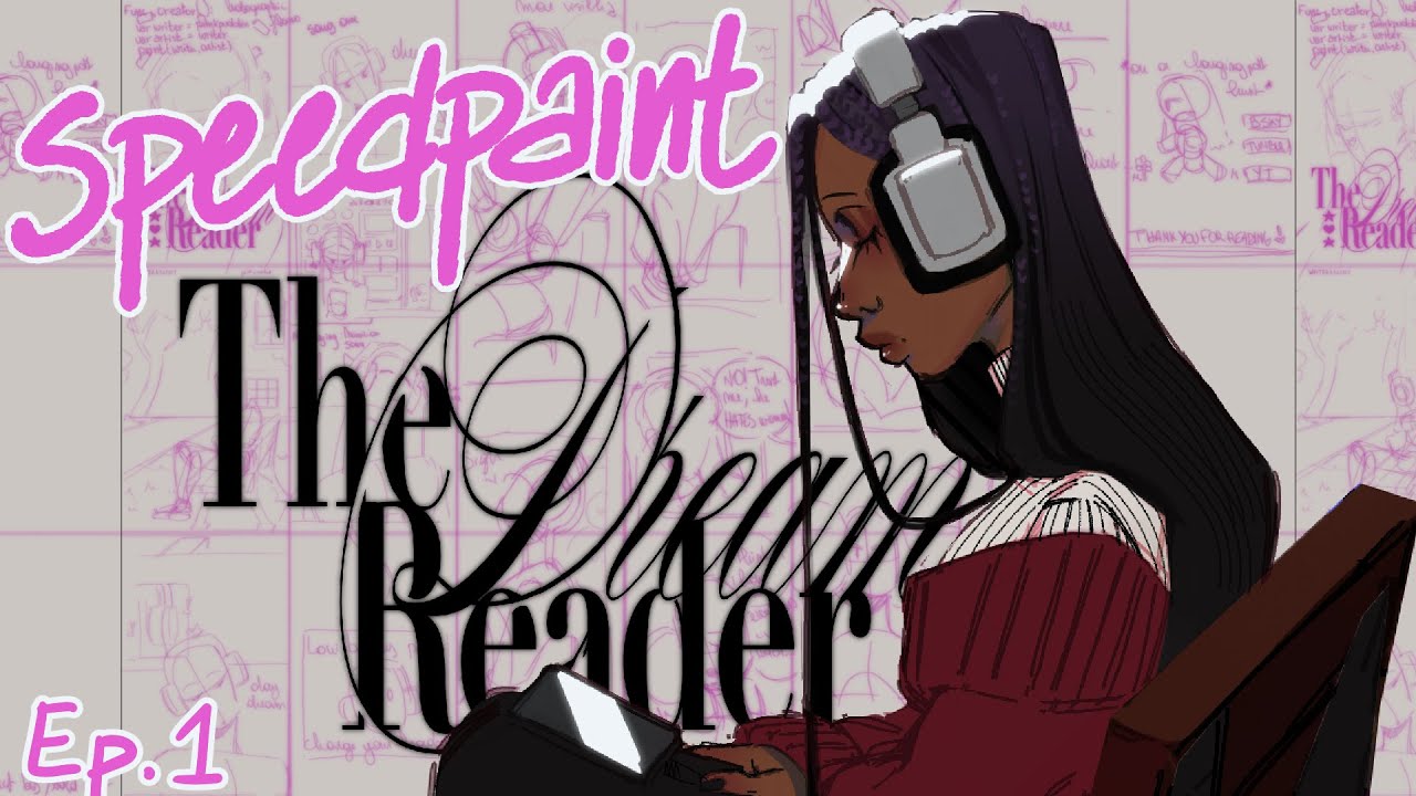 The Dream Reader ⋆ | Webcomic Speedpaint