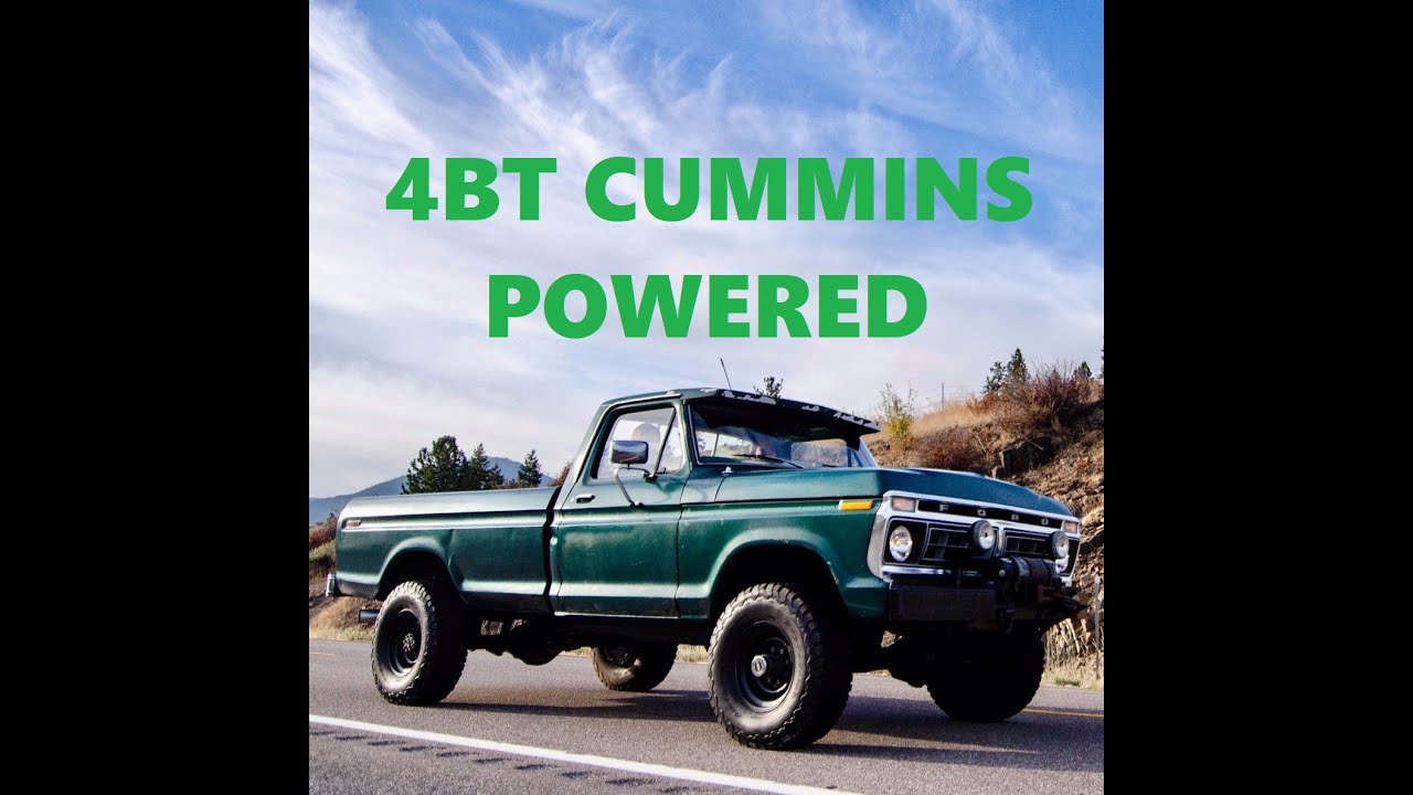 Описание Ford F250 4BT Cummins 1977 года выпуска