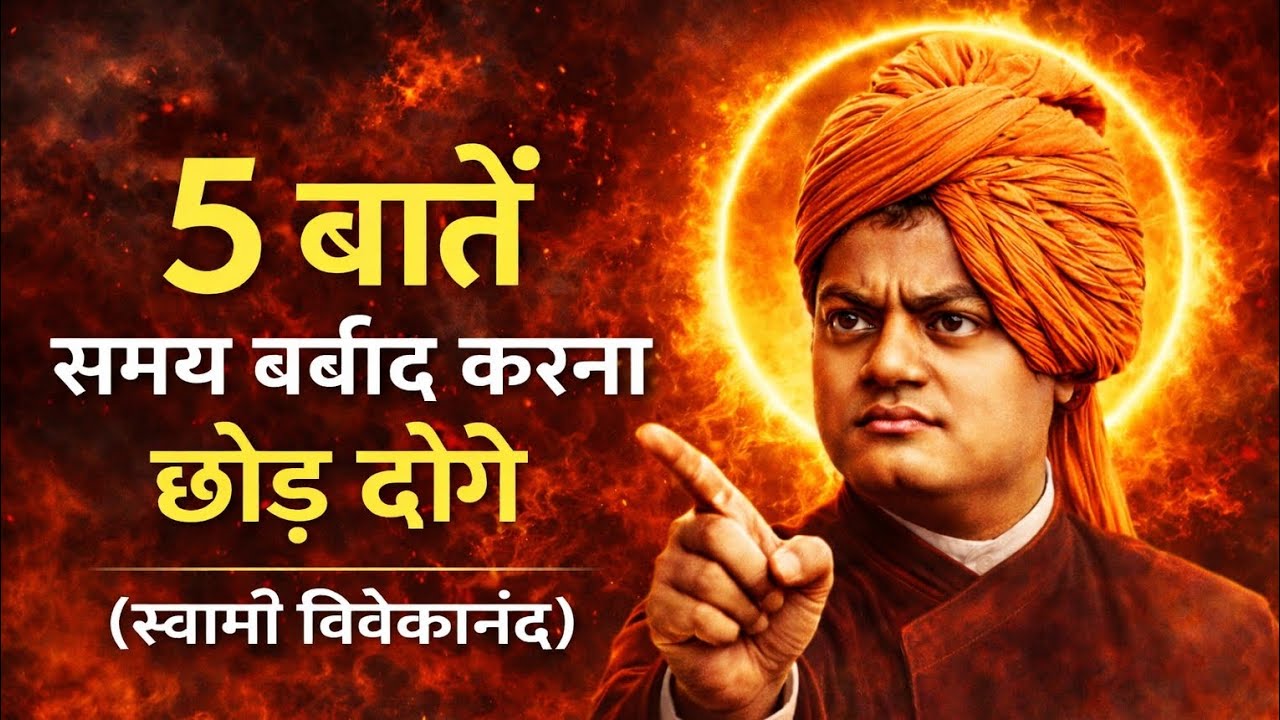Stop Wasting Time After Watching This | Swami Vivekananda Wisdom | समय बर्बाद करना छोड़ दोगे | 