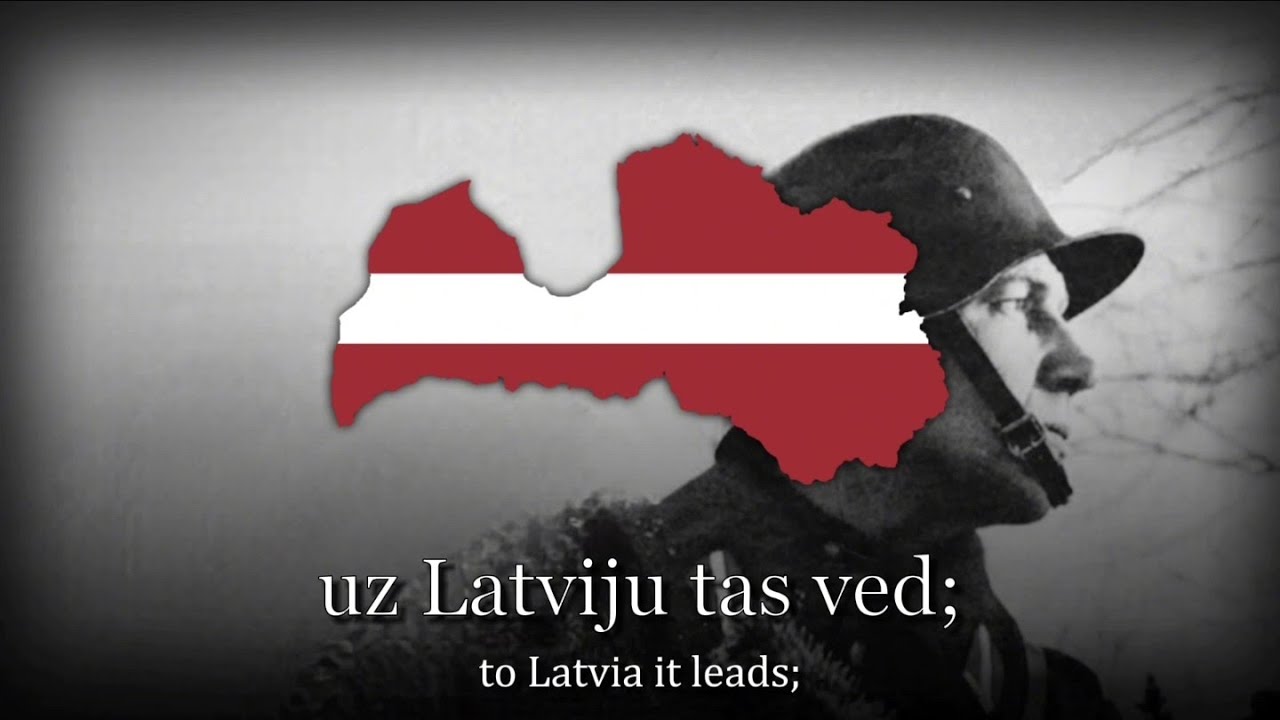 “Zem Mūsu Kājām Lielceļš Balts” — Latvian Legionary Song