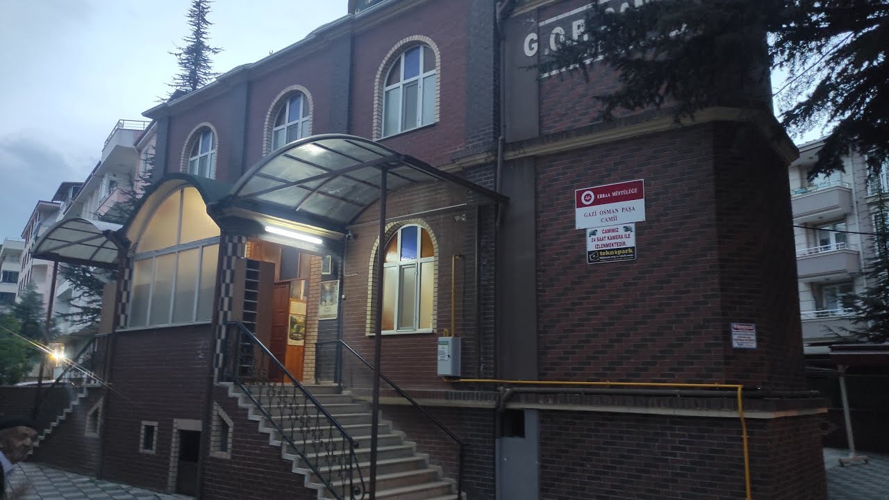 ERBAA GAZİ OSMAN PAŞA CAMİİ AHMET ULAŞ AKŞAM EZANI  24 Nisan 2025