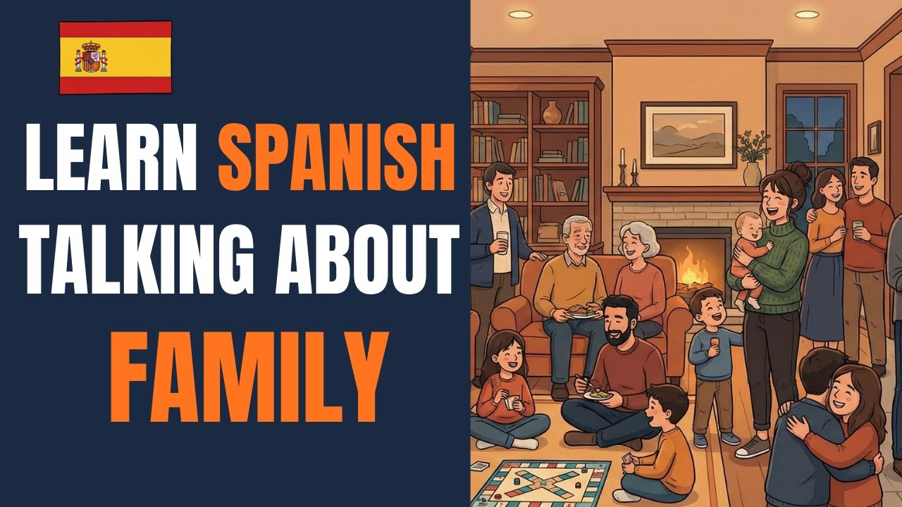 How to Talk About Your Family | A1 Level SpanishVocabulary & Phrases