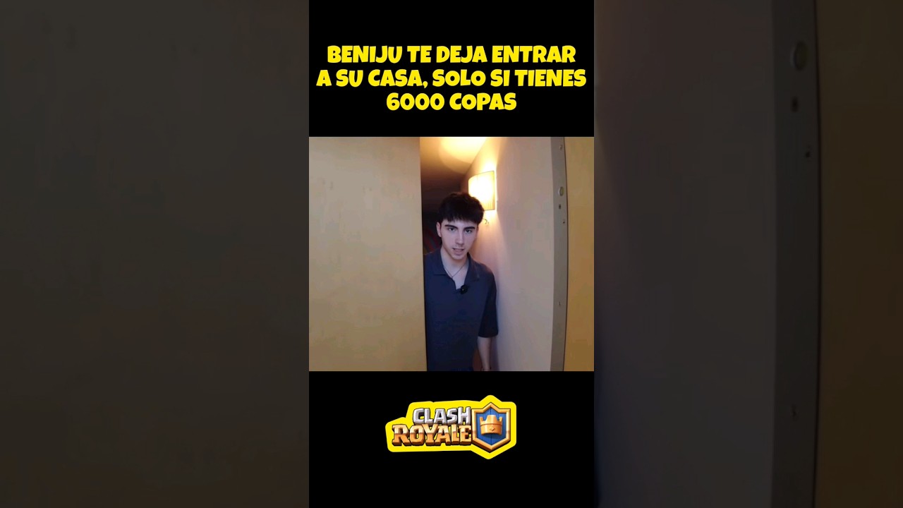Beniju te deja entrar a su casa si tienes 6000 copas 🏆 