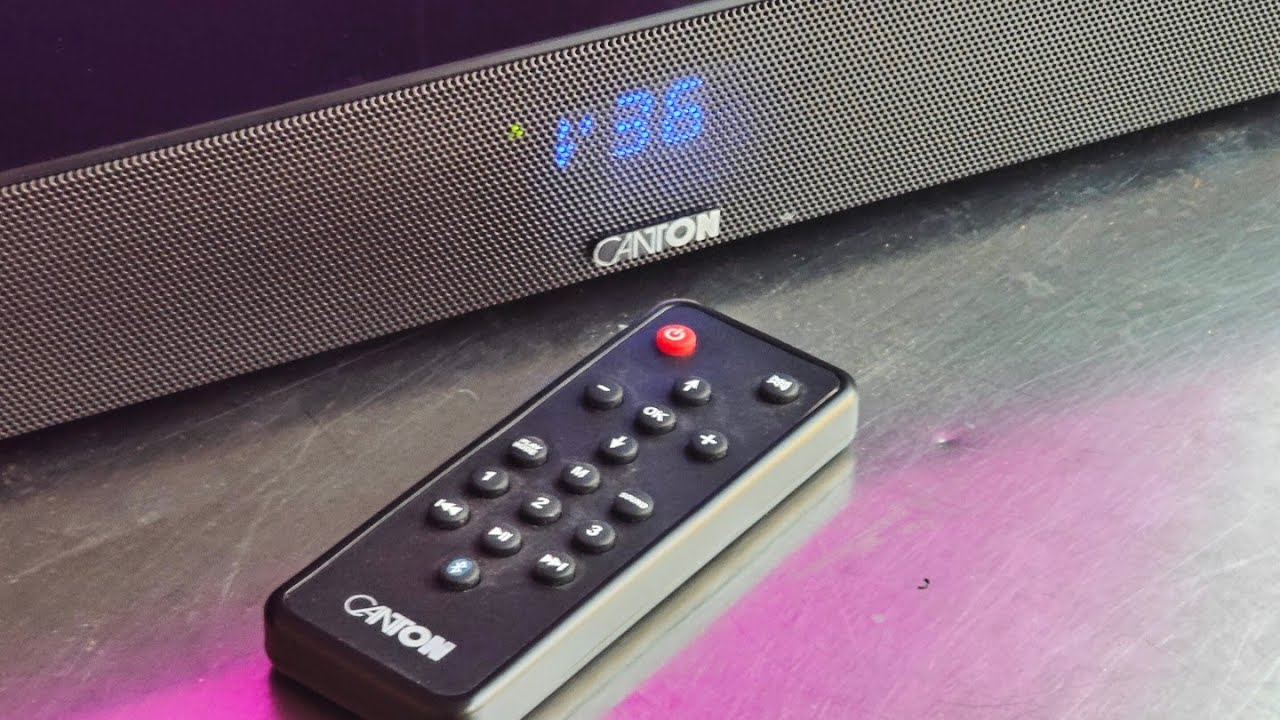 Canton Smart Sounddeck 100 Like a huge soundbar