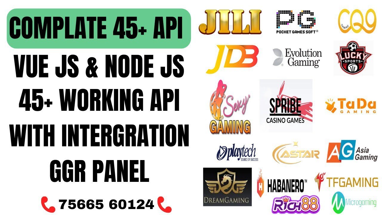 All API's Games | Best Colour Prediction Website jili jdb all apis with low price ggr panel