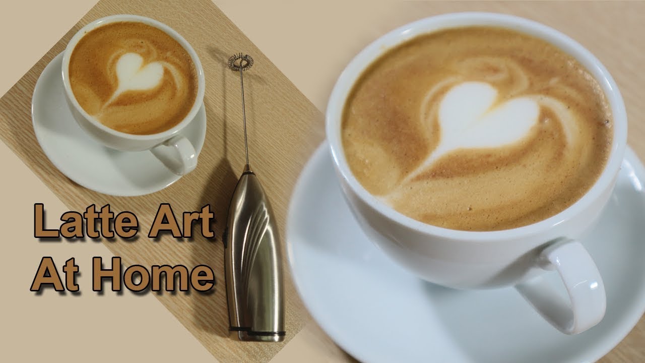 Hướng Dẫn Làm Cà Phê Latte | Latte Art At Home