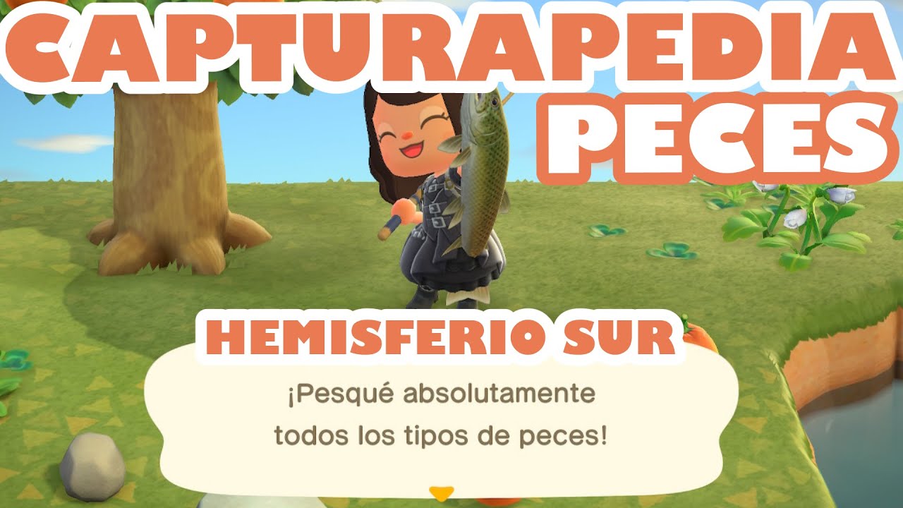 TODOS los PECES de la CAPTURAPEDIA!!! Hemisferio sur!! Animal Crossing New Horizons
