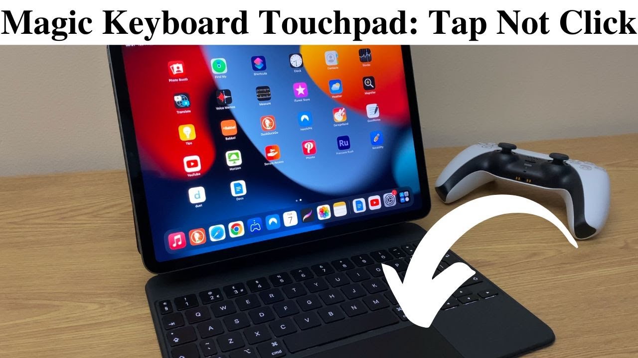 Как включить функцию &laquo;Tap to Select&raquo; на Magic Keyboard