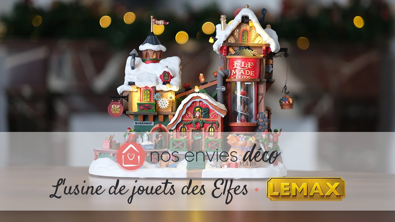 L'usine de jouets des Elfes - LEMAX