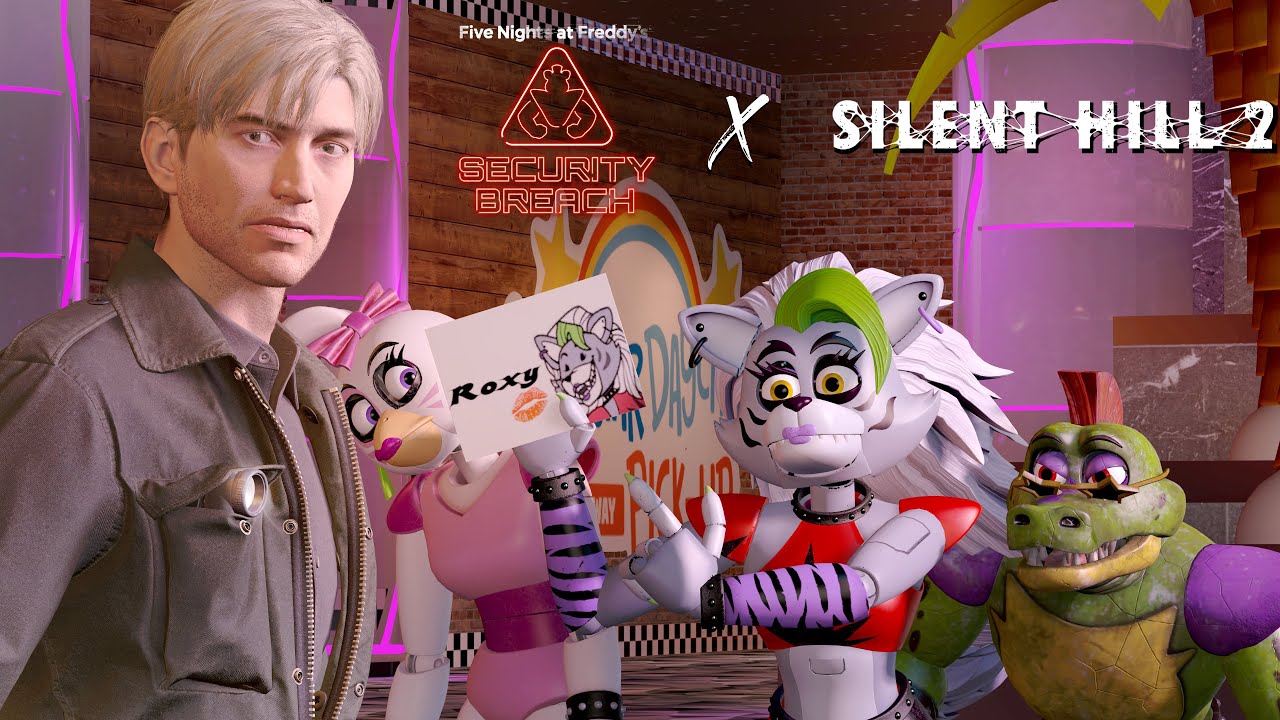 James Sunderland in SECURITY BREACH [FnaF Sb/Ruin x Silent Hill 2 ANIMATION]