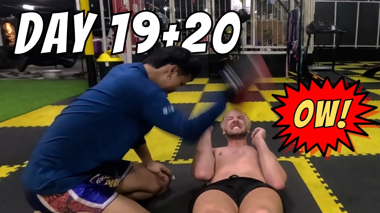 CRAZY Muay Thai Ab Workout 🇹🇭 Bangkok Vlog