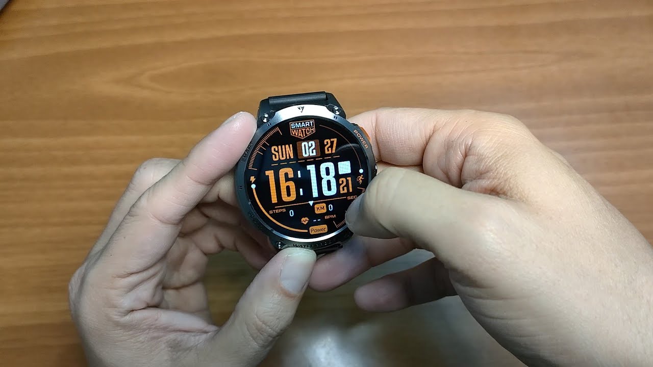 K68 Smartwatch unboxing and quick menu view