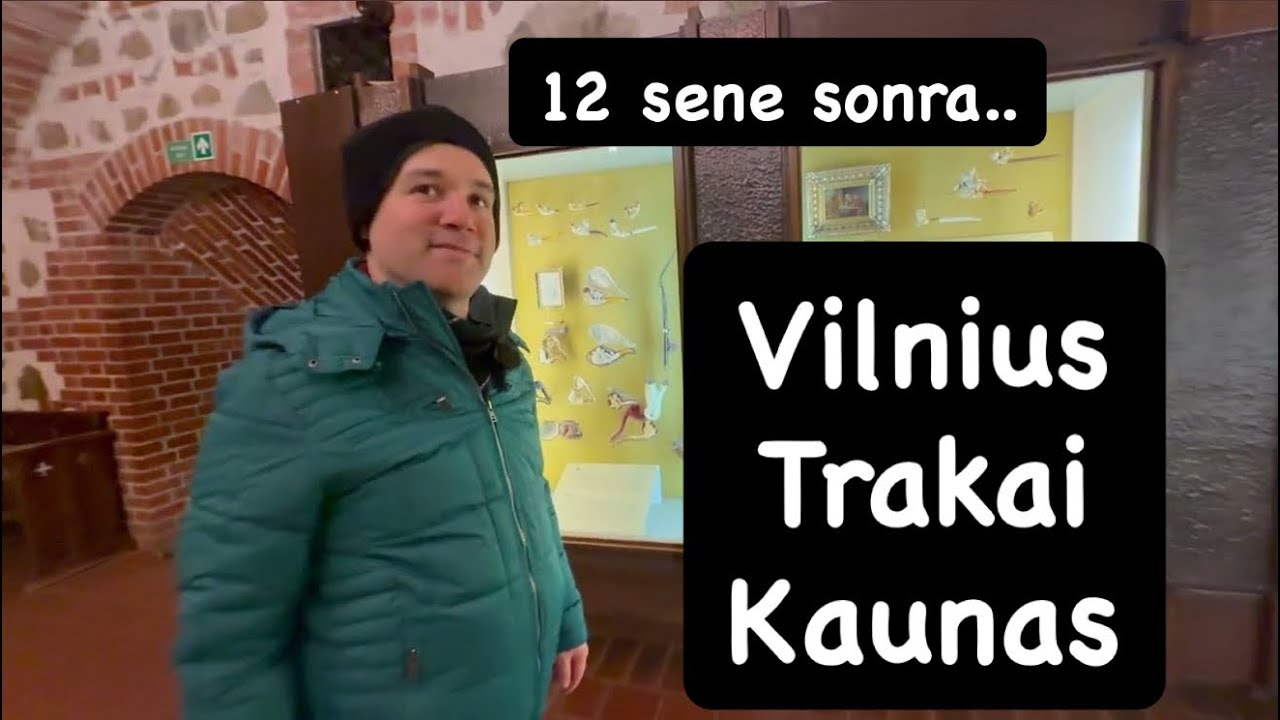 12 Yıl Sonra Öğrencilik Yıllarımıza Döndük! | Elit Can ile Litvanya Macerası