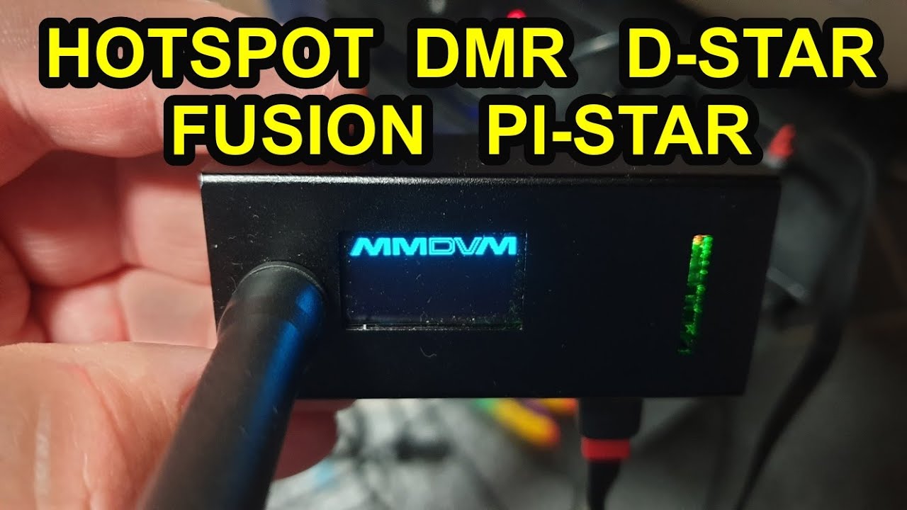 HotSpot MMDVM Dmr Fusion D-star Pi-star