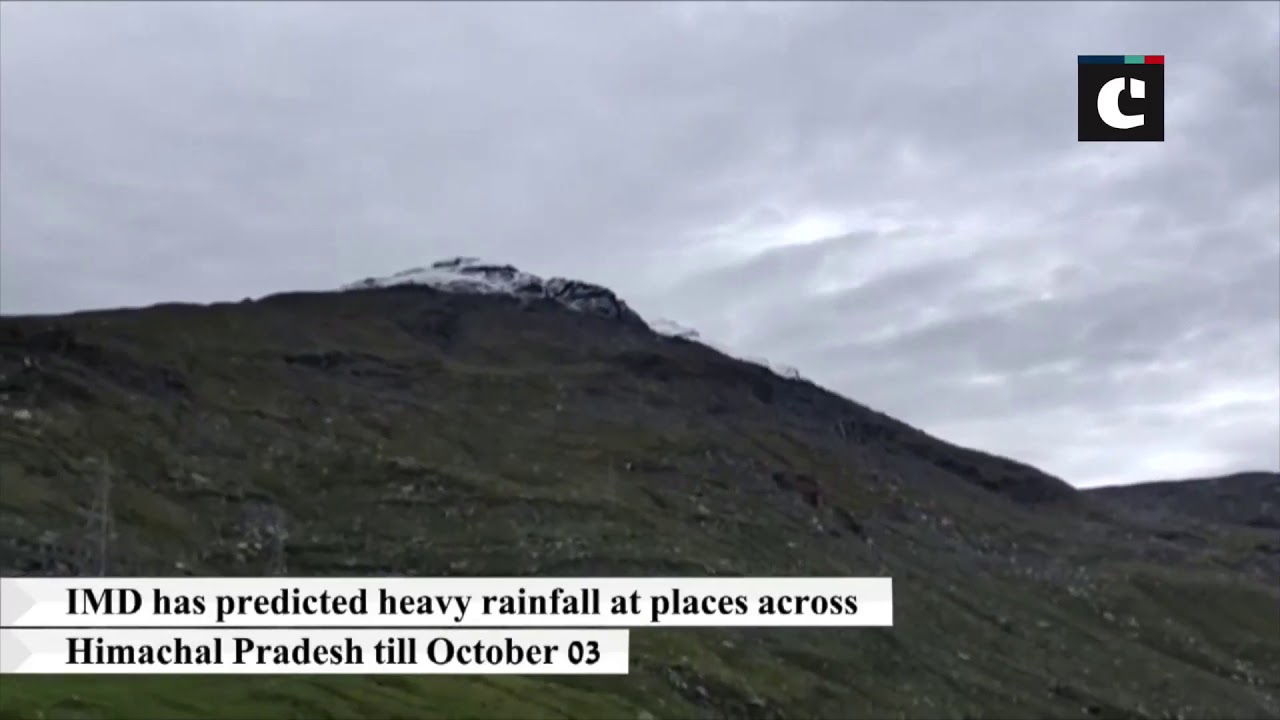 Mt Hanuman Tibba near Manali receives fresh snowfall