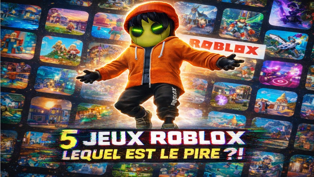 5 JEUX ROBLOX TESTÉS 😱 | LEQUEL EST LE PIRE JEU ROBLOX ?
