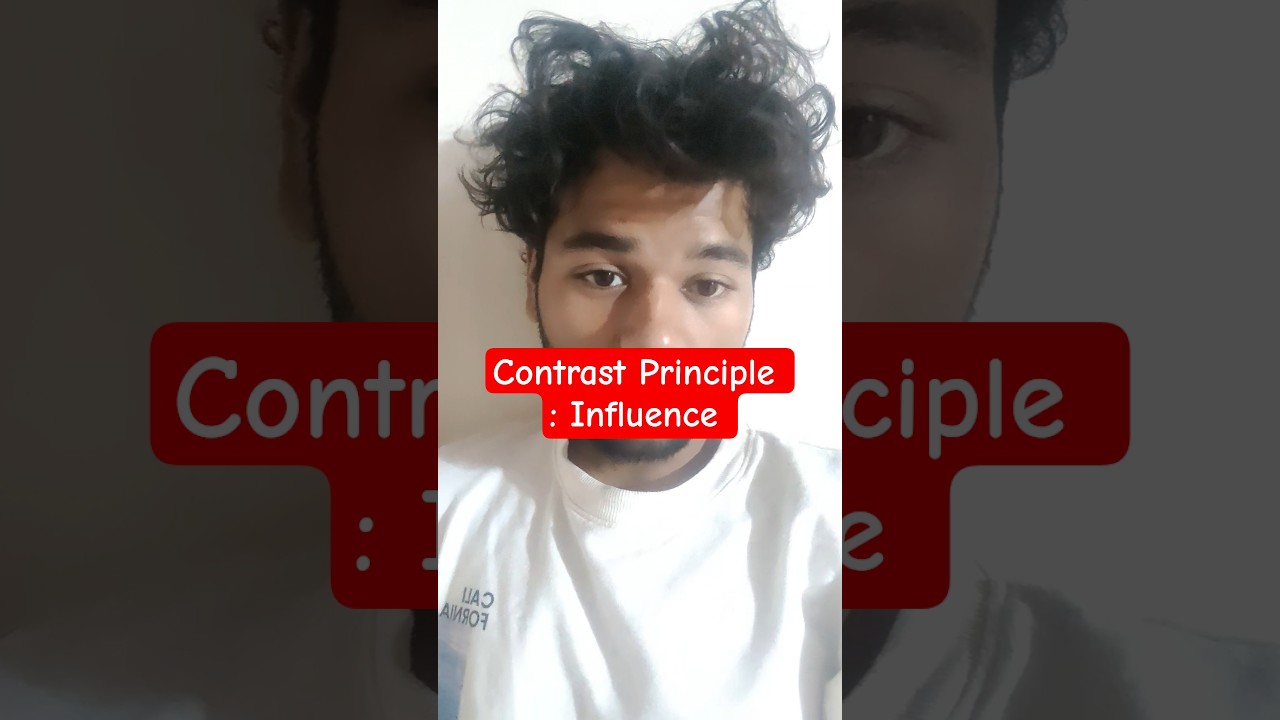 Contrast Principle: influence 