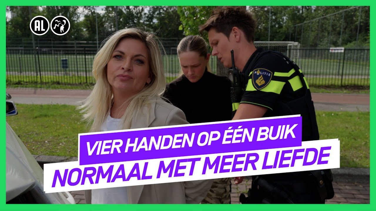 Aldinya slaat Bobbi Eden in de handboeien | VIER HANDEN OP ÉÉN BUIK | NPO 3 TV