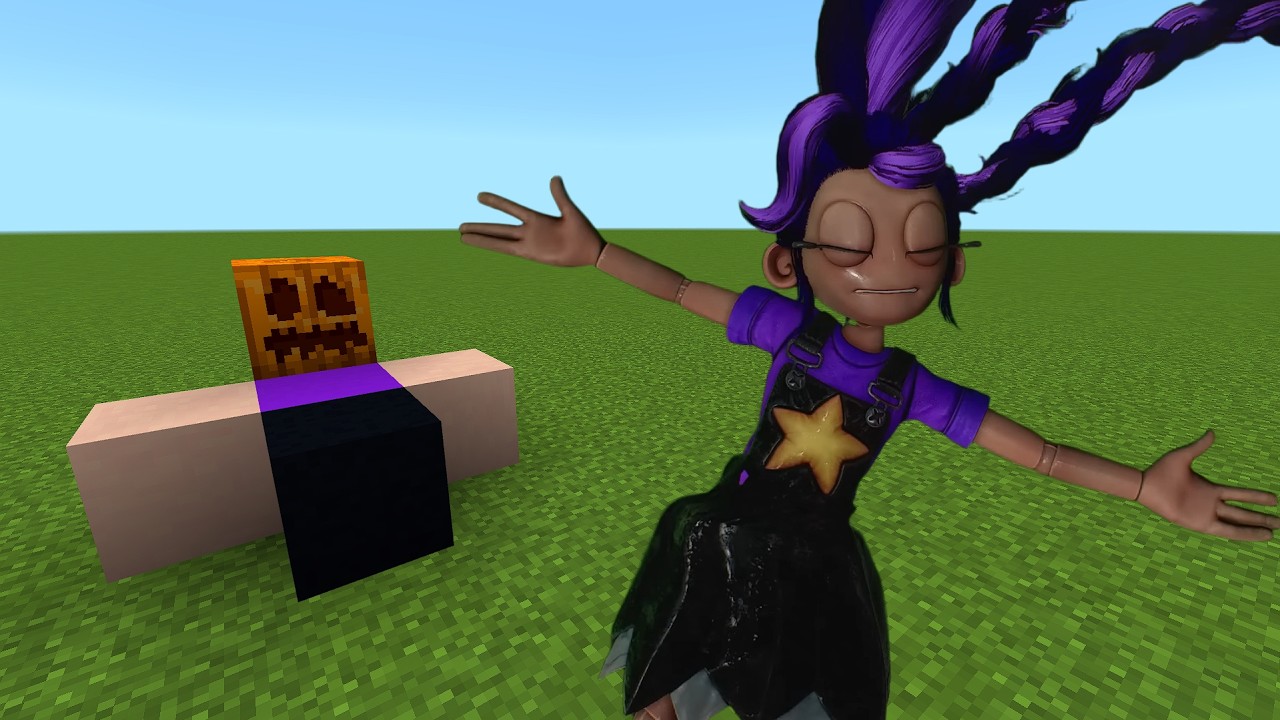 Poppy Playtime DEAD Lily Lovebraids Addon in Minecraft!