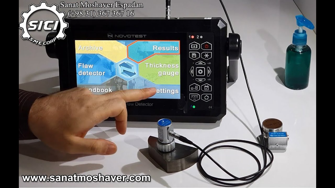 Novotest Ud3701 Ultrasonic Flaw Detector-Introduction-SanatMoshaver