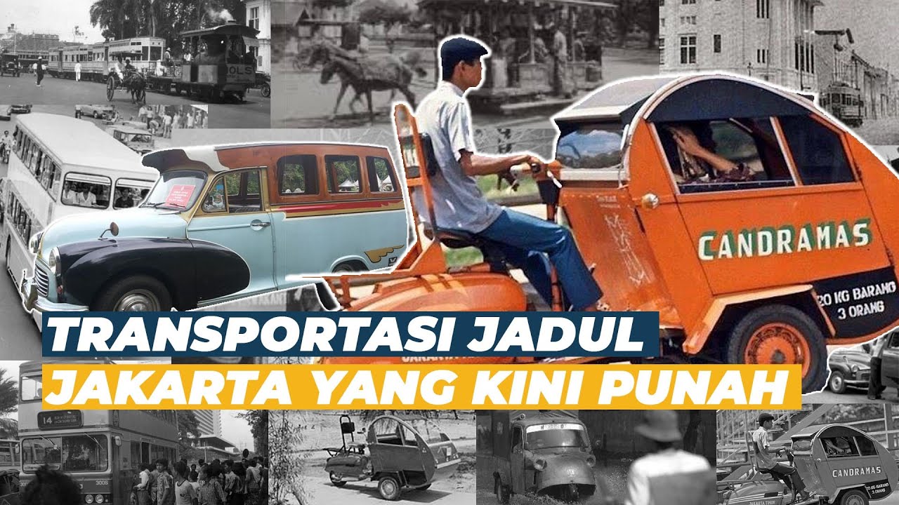 Mengenang 5 Transportasi Jadul Jakarta yang Sudah Punah