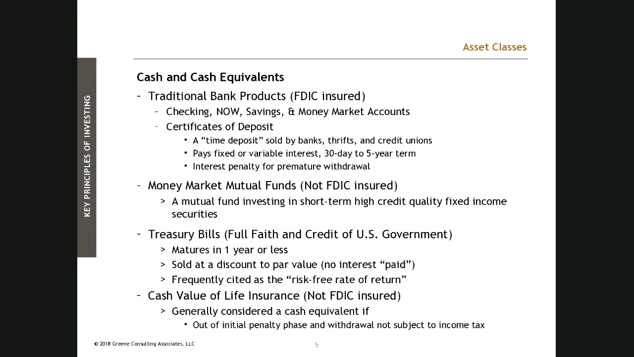 Investments 1 Video