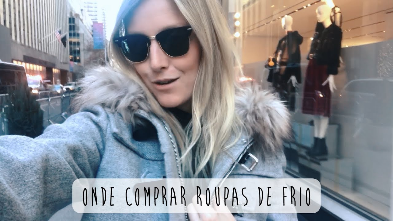 LOJAS PARA COMPRAR ROUPAS DE INVERNO EM NOVA YORK I NY #PARTE I