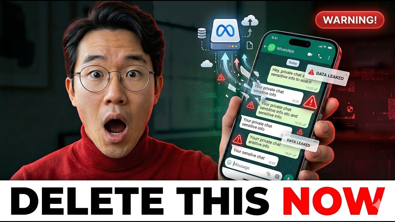 WARNING: WhatsApp is Sending Your Private Chats to Meta Servers — Delete This NOW