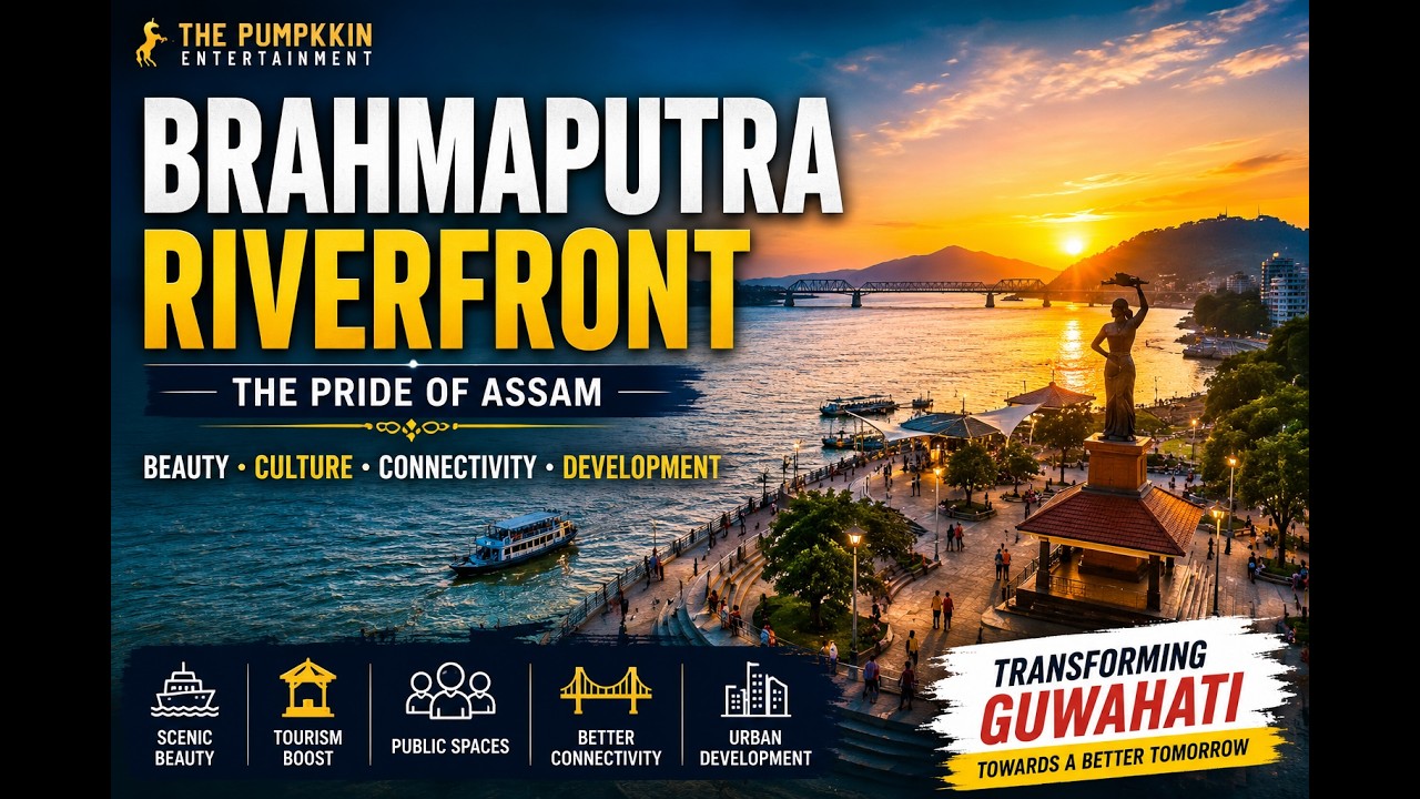 Brahmaputra Riverfront 🌊 | The Pride of Assam | Transforming Guwahati's Future