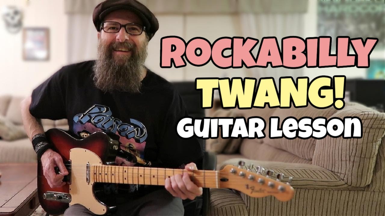 Gettin' Twangy with the Lower Strings! - Easy Rockabilly Guitar Lesson w/TABS