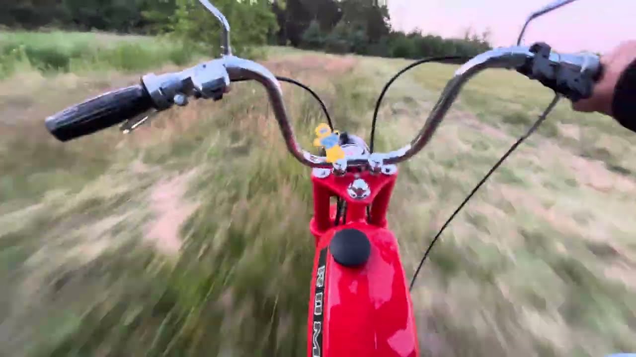 Krótka jazda 🛵💨ale klimat 🔥jak z dawnych lat Romet Kadet w naturalnym wydaniu 