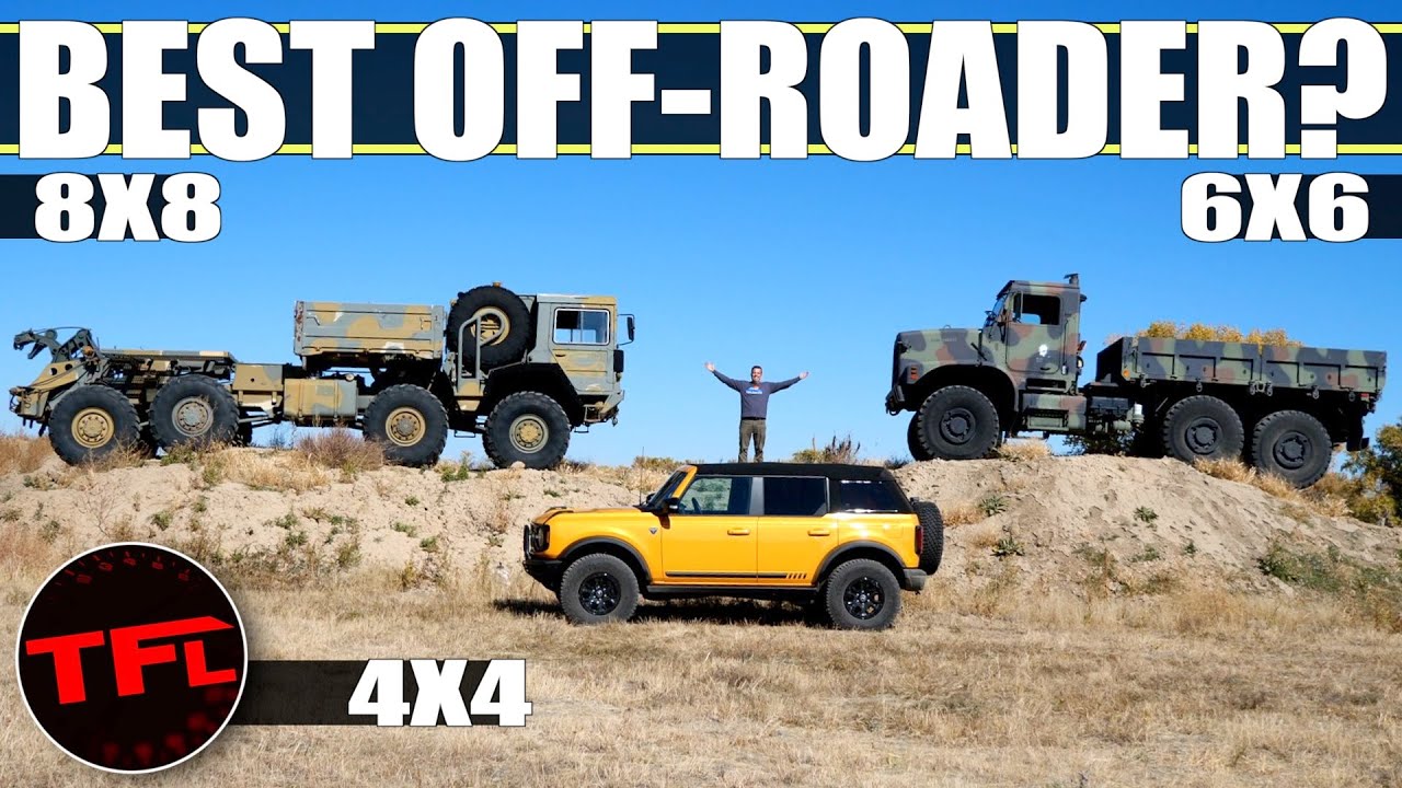 Can the New Ford Bronco Keep Up with the Ultimate Military Trucks Off-Road?