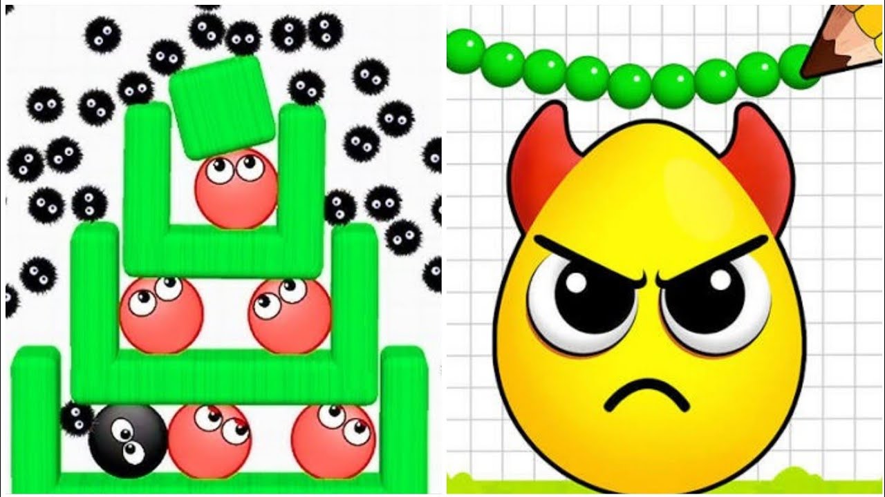 Draw to Smash Puzzle Game VS Hide Ball Brain Teaser Logic Puzzle Games || Gameplay Weekend