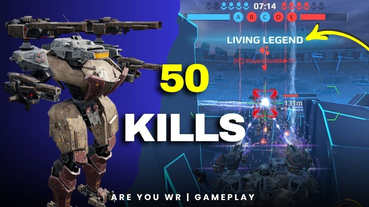 50 Kills in War Robots | Princeps Venire/Vincere Gameplay | 2 Games | Are You WR | #warrobots