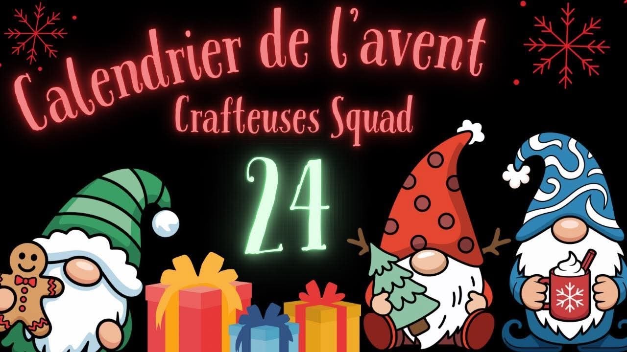 Calendrier de l’Avent des Crafteuses • Le 24 décembre: dernier cadeau!!!😱🎄❄️