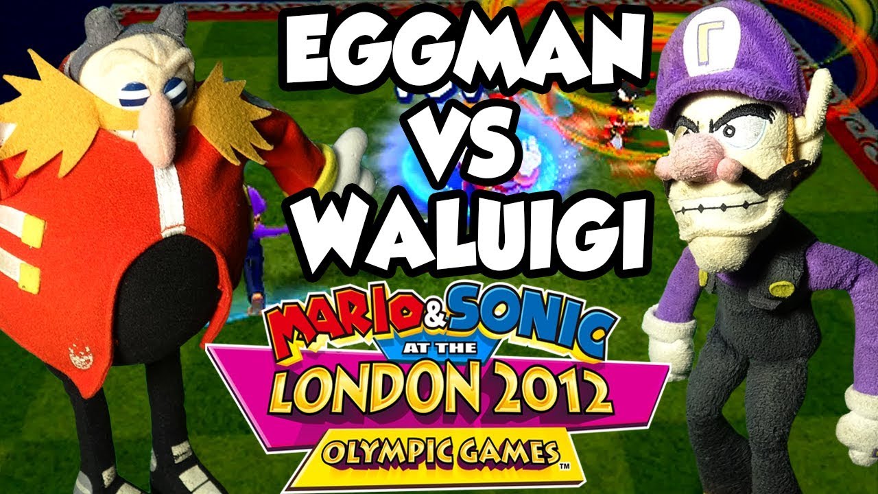 ABM: Dr.Eggman Vs Waluigi !! Mario & Sonic Olympic Games London 2012 Dream Match!!