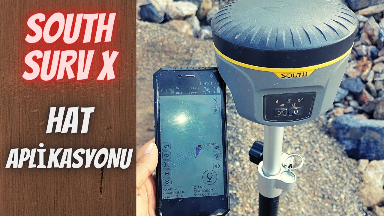 Cors-GPS Hat Aplikasyonu Nasıl Yapılır ? ( South Surv X )