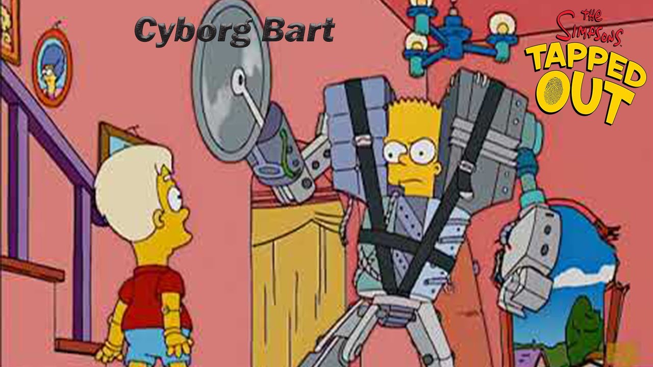 Rise Of The Robots 2021 Event Cyborg Bart    The Simpsons Tapped Out #  21