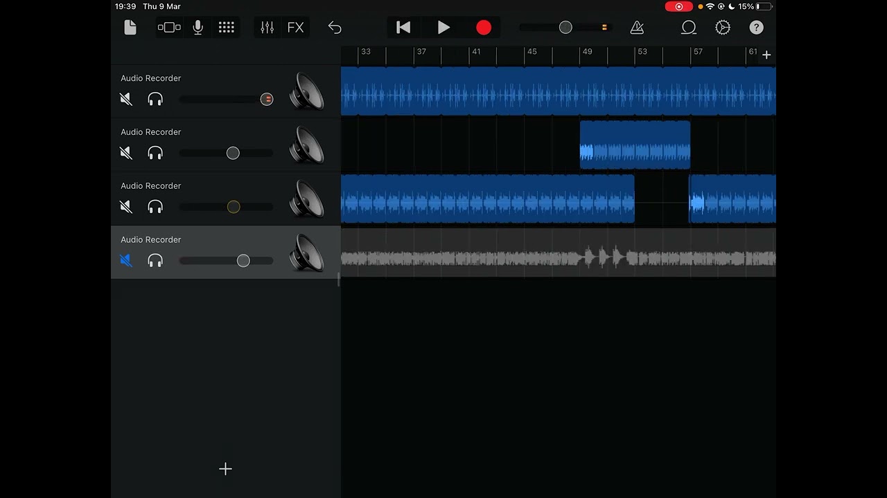 N.Y. State of Mind sample remake in Garageband