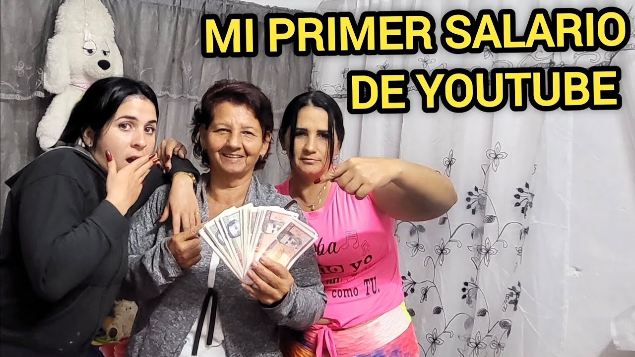 Cubanas cuenta que hacen con su primer salario de YouTube.  
