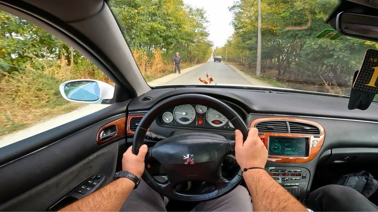 Peugeot 607 2.7 HDI 2007 [204HP] - POV TEST DRIVE
