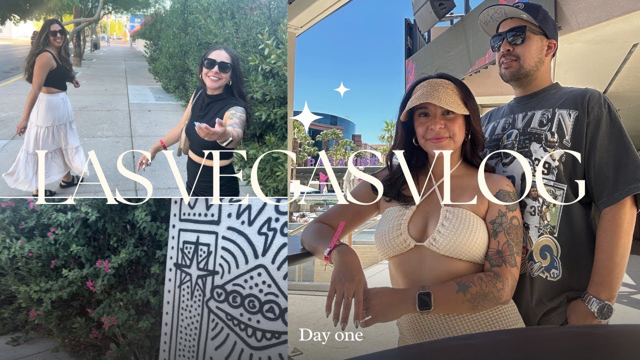 LAS VEGAS VLOG | DAY 1 // WET REPUBLIC, THE PEPPER CLUB, FREMONT DOWNTOWN